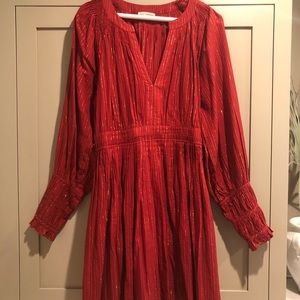 Ulla Johnson long sleeve mini dress